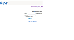 Desktop Screenshot of mail.tespaindia.com